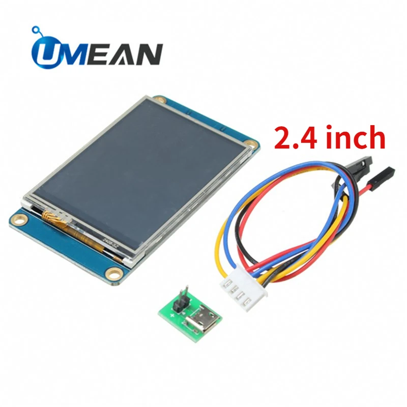 Резистивный сенсорный ЖК-дисплей Nextion HMI 2 4 дюйма TFT 320x240 интеллектуальный модуль
