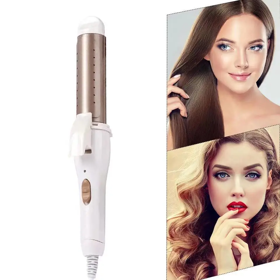 

Hair Curling Iron Straightening Rod And Curling Iron Two-In-One Multifunctional Natural Hair Curling Iron Dual-Use Curling Iron