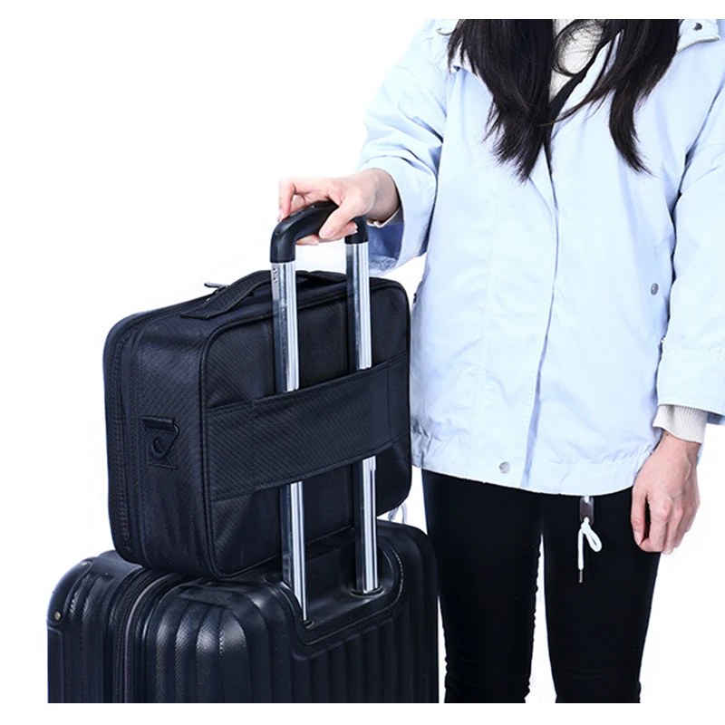 Органайзер для косметики Женский модная вместительная многослойная косметичка