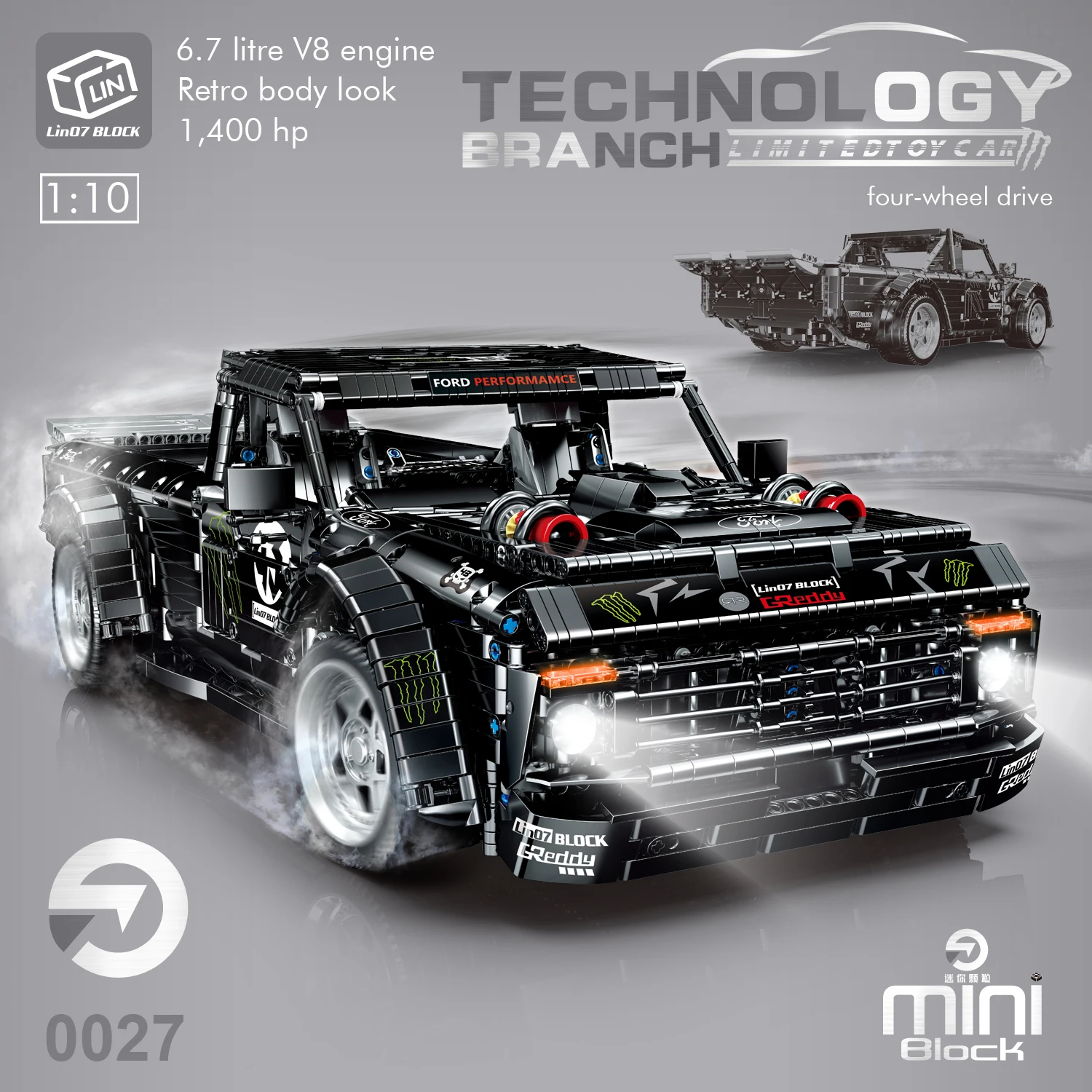 3525 шт. Детский конструктор мини-КИРПИЧИ |