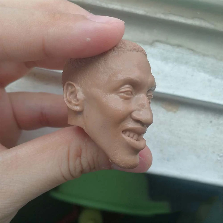 

1/6 Famous Star Scottie Pippen Unpainted Head for 12''Action Figures Bodies