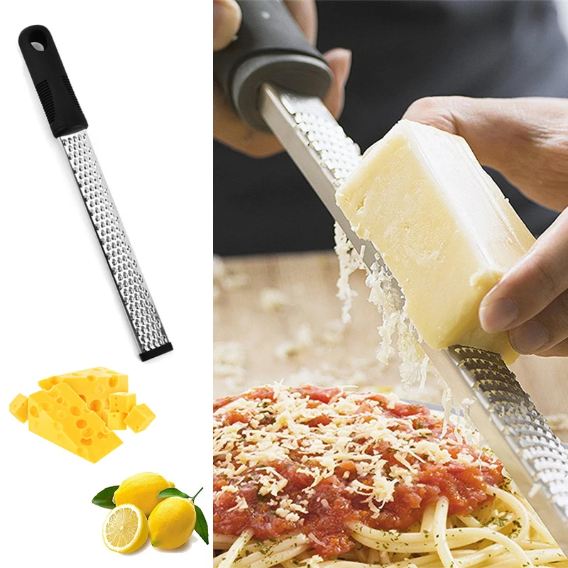 

Stainless Steel Cheese Grater Slicer Lemon Zester Chocolate Chopper Fruit Peeler Planer Vegetables Cutter Kitchen Gadgets