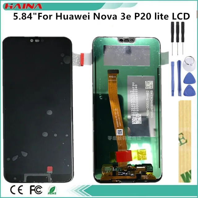 

5.84"inch LCD For HUAWEI P20 Lite Display Touch Screen with Lcd Assembly For HUAWEI P20 Lite LCD ane-lx3 ANE-LX1 Nove 3e Display