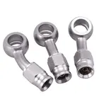 Универсальный Гидравлический тормозной шланг AN3 10 мм из нержавеющей стали, фитинги, адаптер, соединение топливной трубы для автомобиля, мотоцикла LX0E