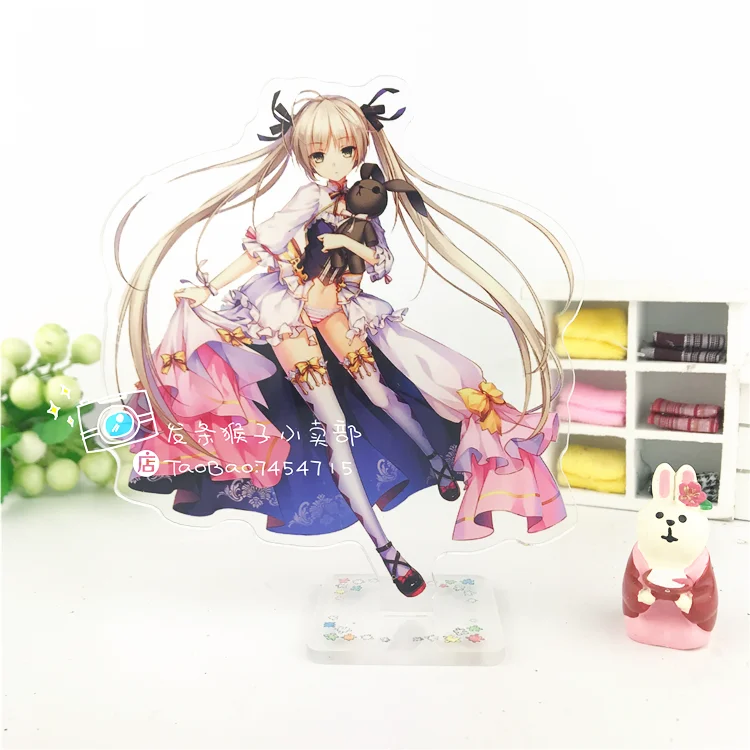 Аниме NEKOPARA Chocola ваниль Yosuga No Sora маскарадный костюм Kasugano фигурка настольная