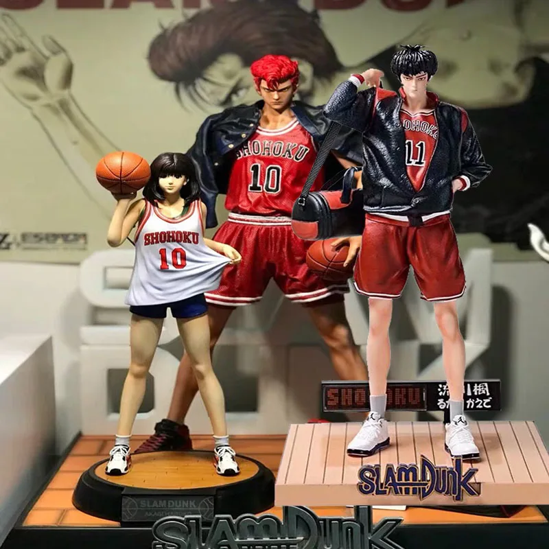 Экшн фигурки из японского аниме GZTZMY Akagi haruko SLAM DUNK Hanamichi Sakuragi ПВХ Фигурки для