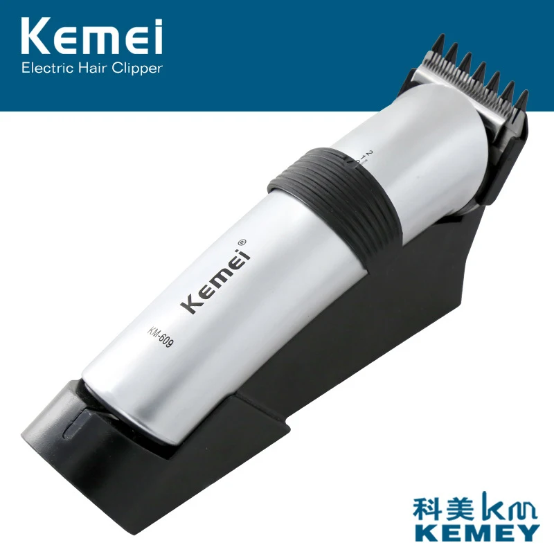 

Kemei Hair Trimmer Cordless Professional Electric Hair Clipper Barber Clippers Haircut Machine Men Beard Trimmer KM-609
