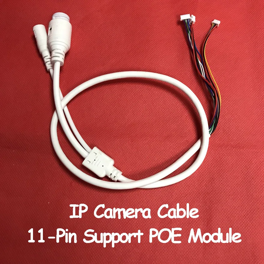 11-контактный POE сетевой кабель для CCTV IP камера модуль с защитой от атмосферных