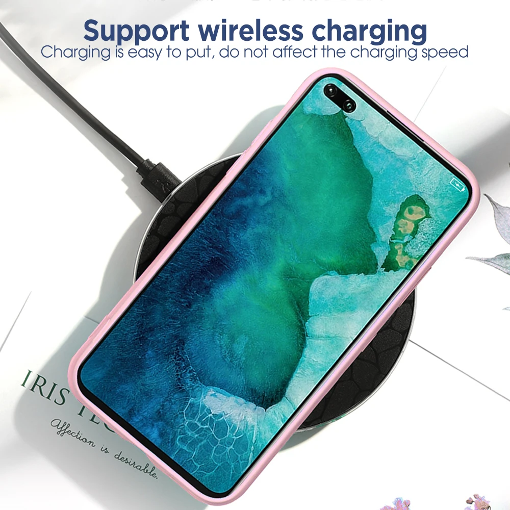 Новый Силиконовый ТПУ чехол для huawei Nova 5T 6 SE роскошный карамельный цвет защитный s