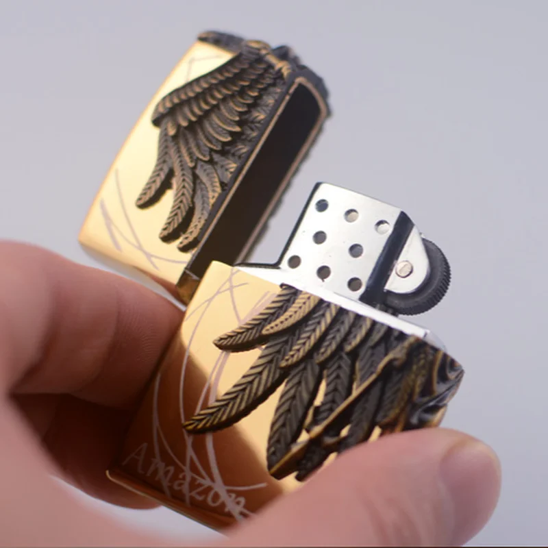 

Creative personality statue of liberty lighter fire inflatable lighter grinding wheel Ming tobacco accessories