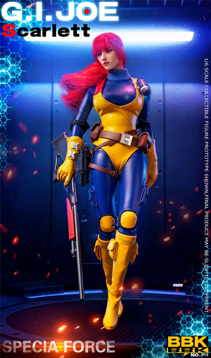 

BBK013 1/6 Женская Solider GIJOE Redhead экшн-фигурка 12 дюймов полный комплект куклы для поклонников коллекция