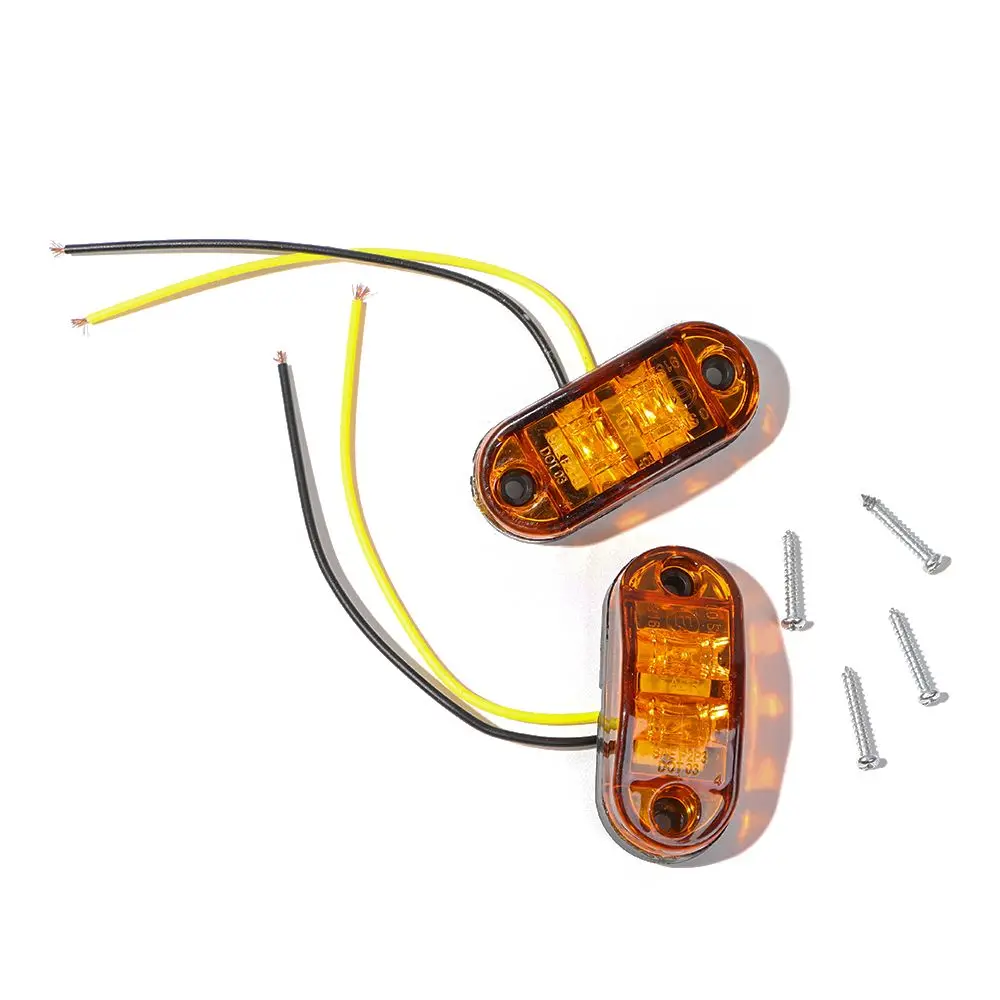 Прочный задний фонарь для прицепа грузовика s 12 В 2 светодиода стоп светильник