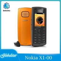 Nokia X1-00 Refurbished Original X1-00 mobile phones GSM bar cellphones one year warranty refurbished