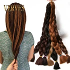 Синтетические плетеные волосы 82 дюйма, 165 гшт., чистый цвет, плетеные волосы оптом, африканские волосы для наращивания крючком, текстура VERVES yaki