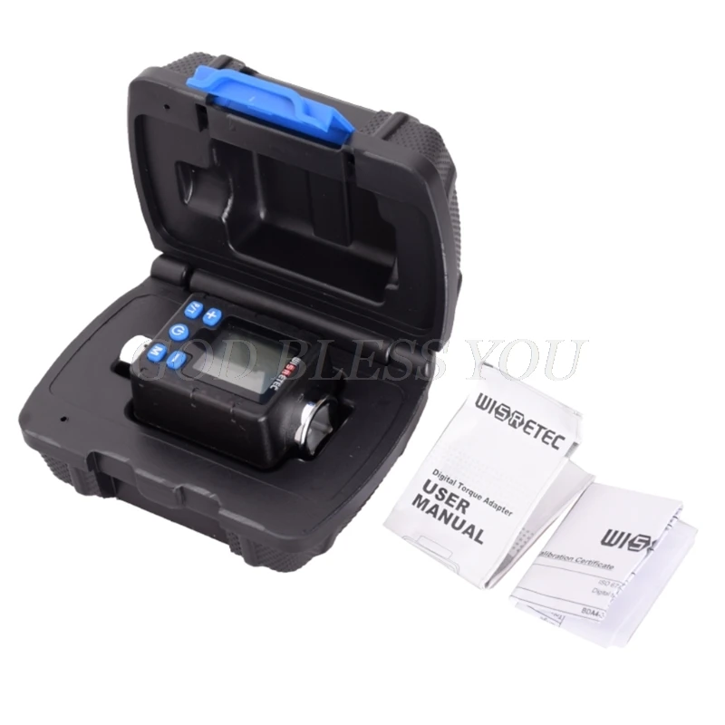 

1 Set Steel High Precision Torque Adapter Adjustable Electronic Digital Torque Wrench LCD Display Electronic Spanner