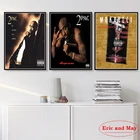 2pac Tupac All Eyez On Me популярный хип-хоп рэп альбом музыкальные постеры и принты Настенная картина винтажный декоративный домашний декор Obrazy