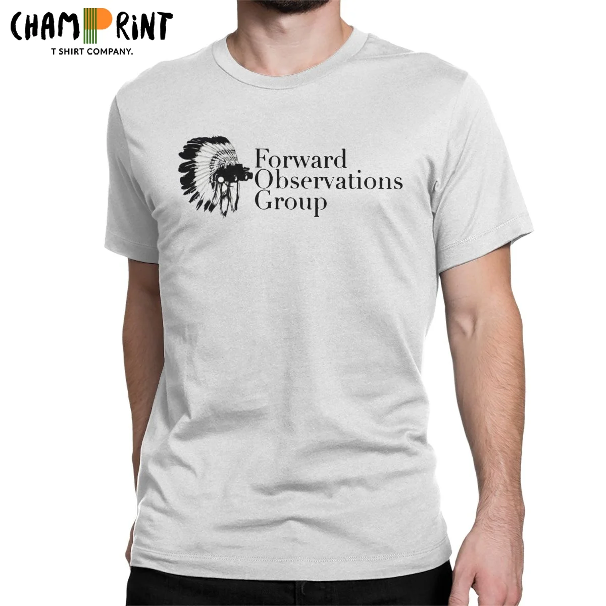 

Forward Observations Group Gbrs Men's T Shirt Concepts Novelty Tee Shirt Short Sleeve Round Collar T-Shirts Cotton Gift Idea