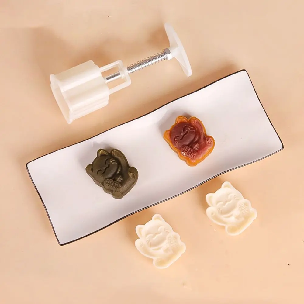 Moon Cake Mid-Autumn Festival Animal Stamps Reusable Hand Press Mooncake Mold Pastry Tool Maker Mould | Дом и сад