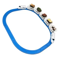 household mini conveyor belt sushi toy train electric track conveyor belt rotating table