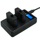 Аккумулятор для gopro 7 8 Go pro Hero 5, черный аккумулятор + ЖК-дисплей для gopro hero 6, зарядное устройство для gopro Hero 5, аккумулятор