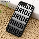 Чехол для телефона MaiYaCa Bride Racing Seat для iPhone X XR XS 11 12 13 Pro MAX 5 6 7 8 Plus Samsung Galaxy S8 S9 S10