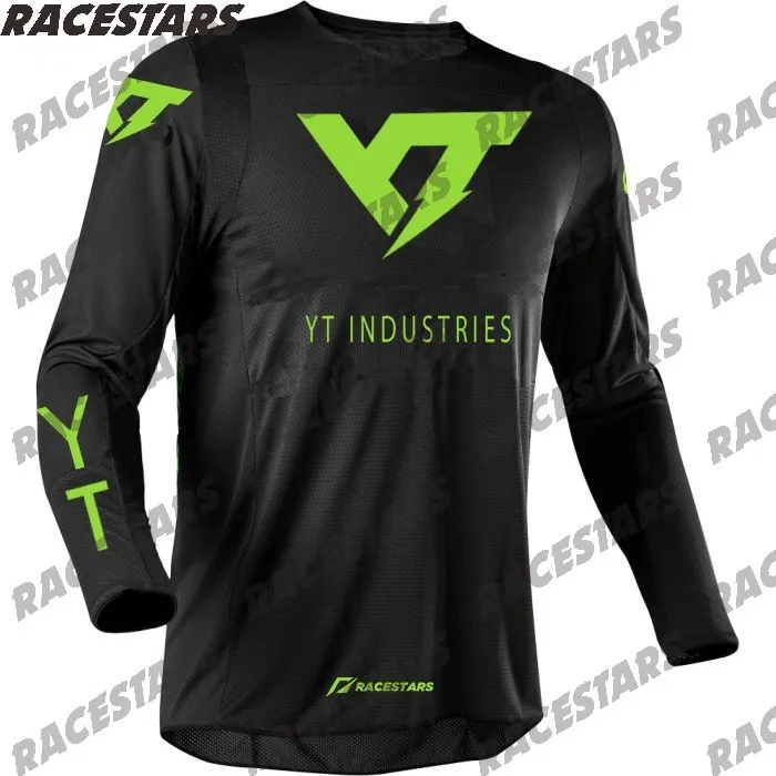 2021 YT велосипедная Джерси с длинным рукавом MTB MX Ciclismo Hombre быстросохнущая DH рубашка