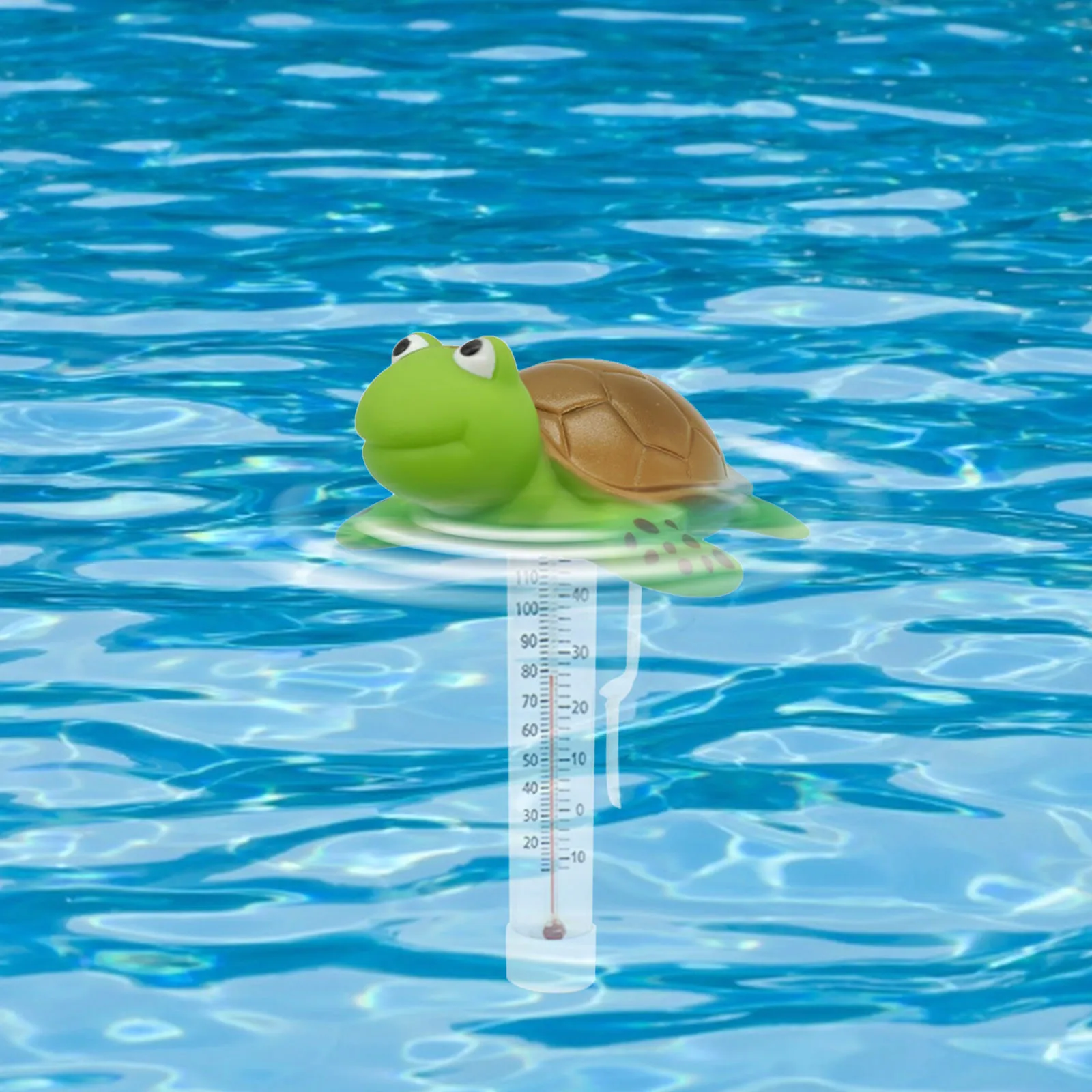 Floating Thermometer For Swimming Pool Pond Hot Tub Water Turtle 1ml Animal floating water swimming pool thermometer 14 | Дом и сад