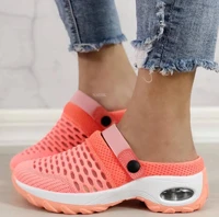 women shoes casual increase cushion sandals non slip platform sandal for women breathable mesh outdoor walking slippers