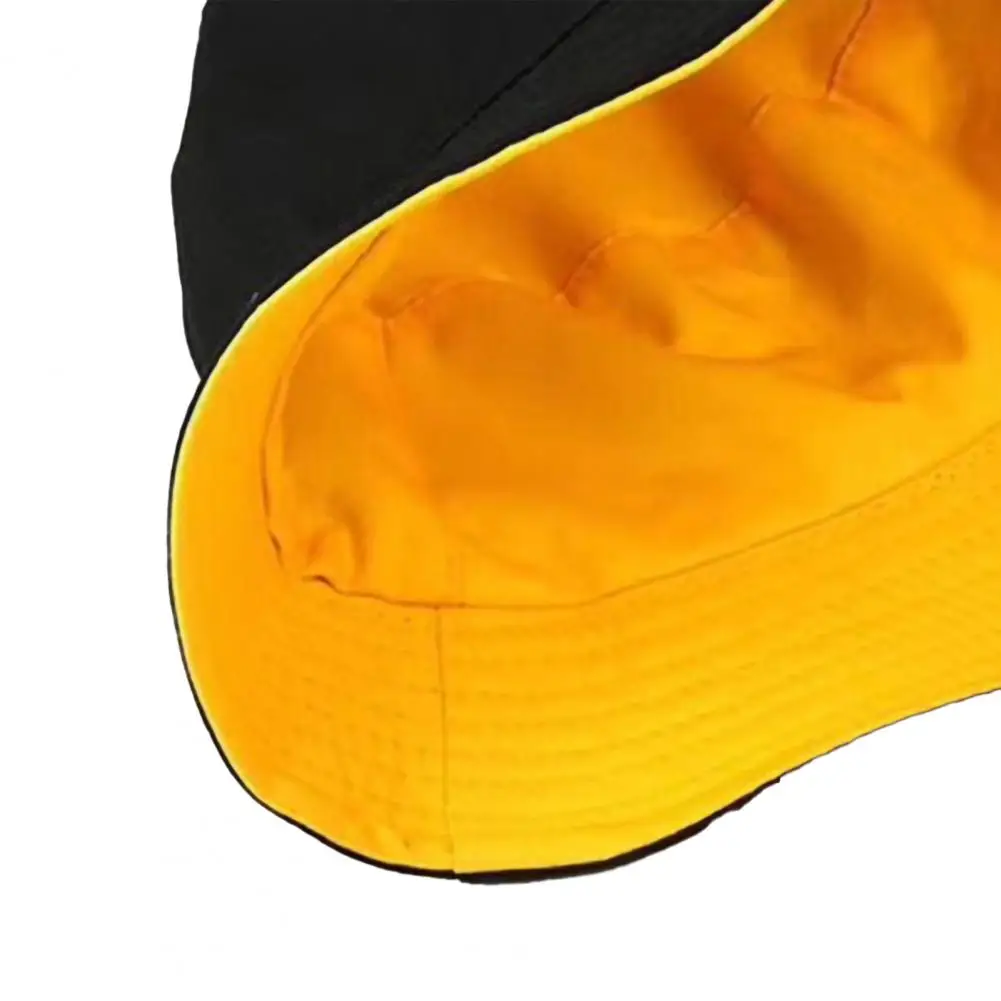 

60%HOT Bucket Hat Sun Block Reversible Design Cotton Solid Color Solid Color Hat for Outdoor