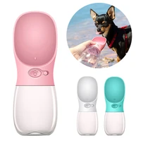 puppy dog drinking bottle pet accompanying cup outdoor water cup portable travel water bottle water bowl pet drinking fountain