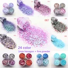 Набор блесток для ногтей, 10 мл