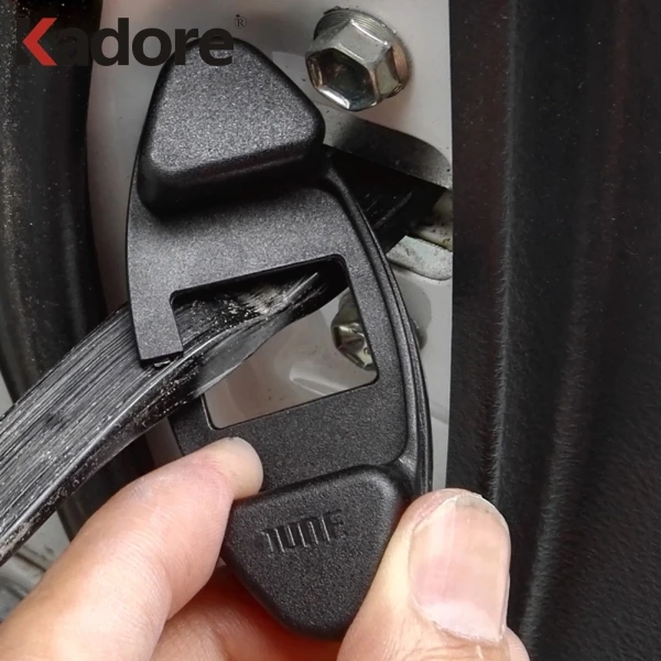 Для Kia Rio 2011 2012 2013 автомобильные аксессуары Пластик контрольный рычаг двери защитная крышка Кепки Стикеры - Цвет: 2017-2019