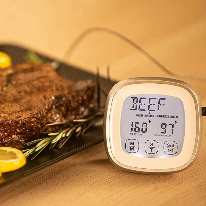 Цифровой термометр для мяса гриль печь курильщик кухонный прибор приготовления