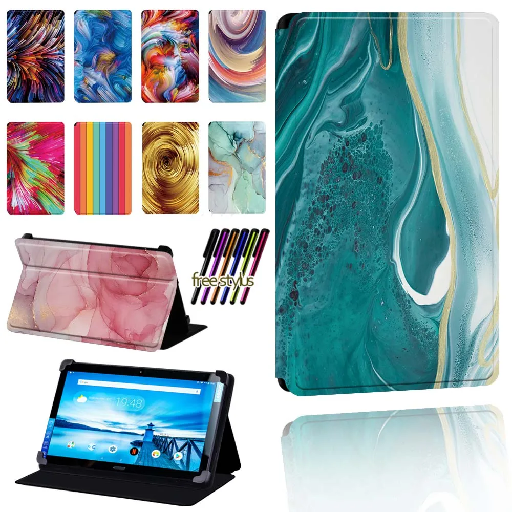 

Casual Tablet Case for Lenovo Smart Tab P10 / P10 LTE 10.1inch Foldable Dust-proof Tablet Sleeve Pouch Protective Shell