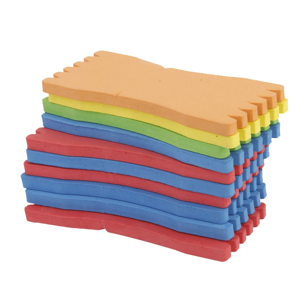 

10pcs Fishing Foam Winders Hook Winding Lure Line Rig Storage Tackle Tool