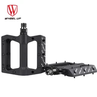 mountain bike pedals nylon fiber bearing pedals bearing non slip footboard wide tread bicycle accessories