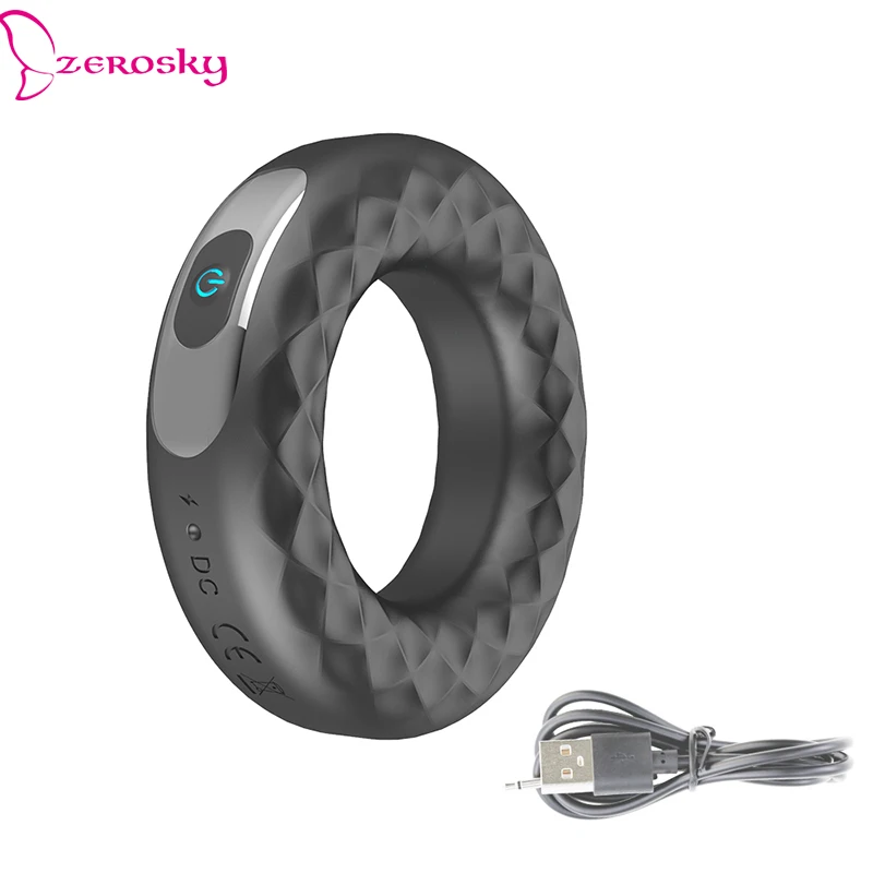 Электрический вибратор оральный секс клитор задержка кольцо взрослые игрушки