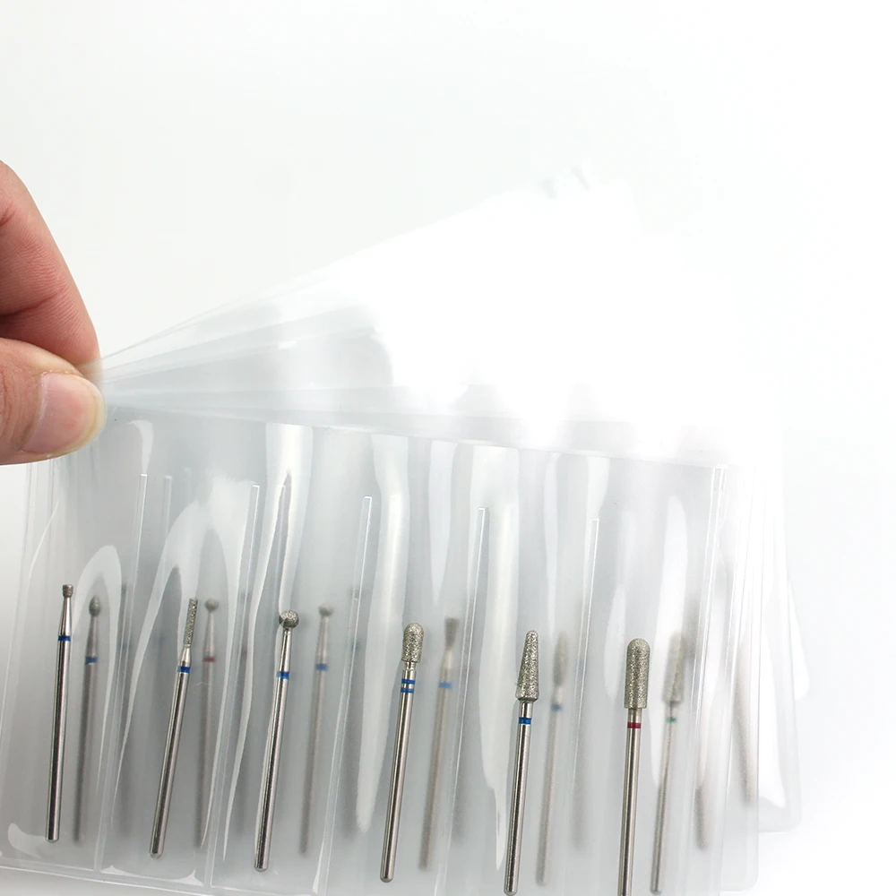 6 шт./компл. сверло для ногтей алмазные керамические силиконовые фрезы