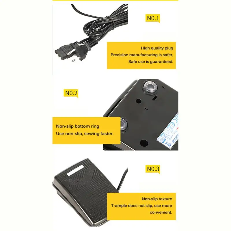 Педаль ножного управления аксессуары для швейной машинки ножная педаль шнур