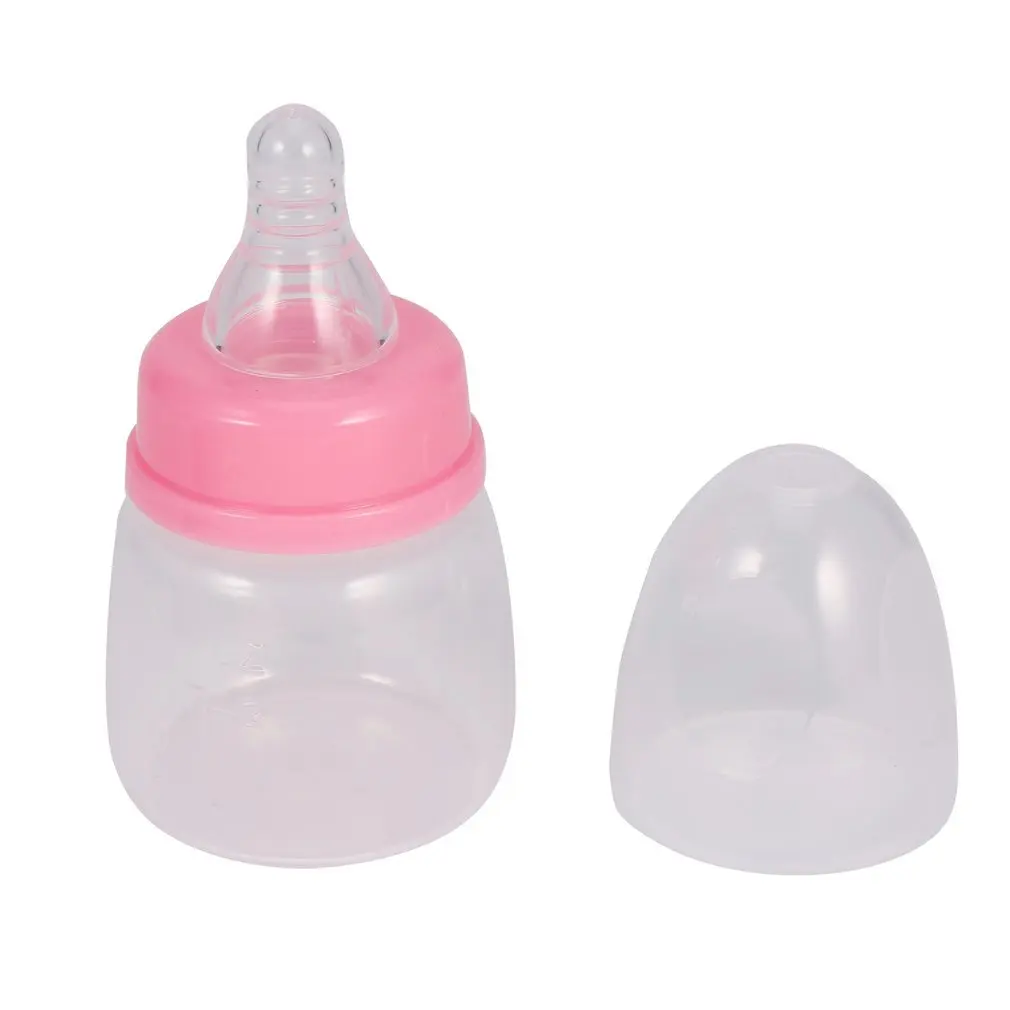 

Portable Convenient Infant Baby 0-18 Months Feeder 60ML PP Nursing Juice Milk Mini Hardness Bottle