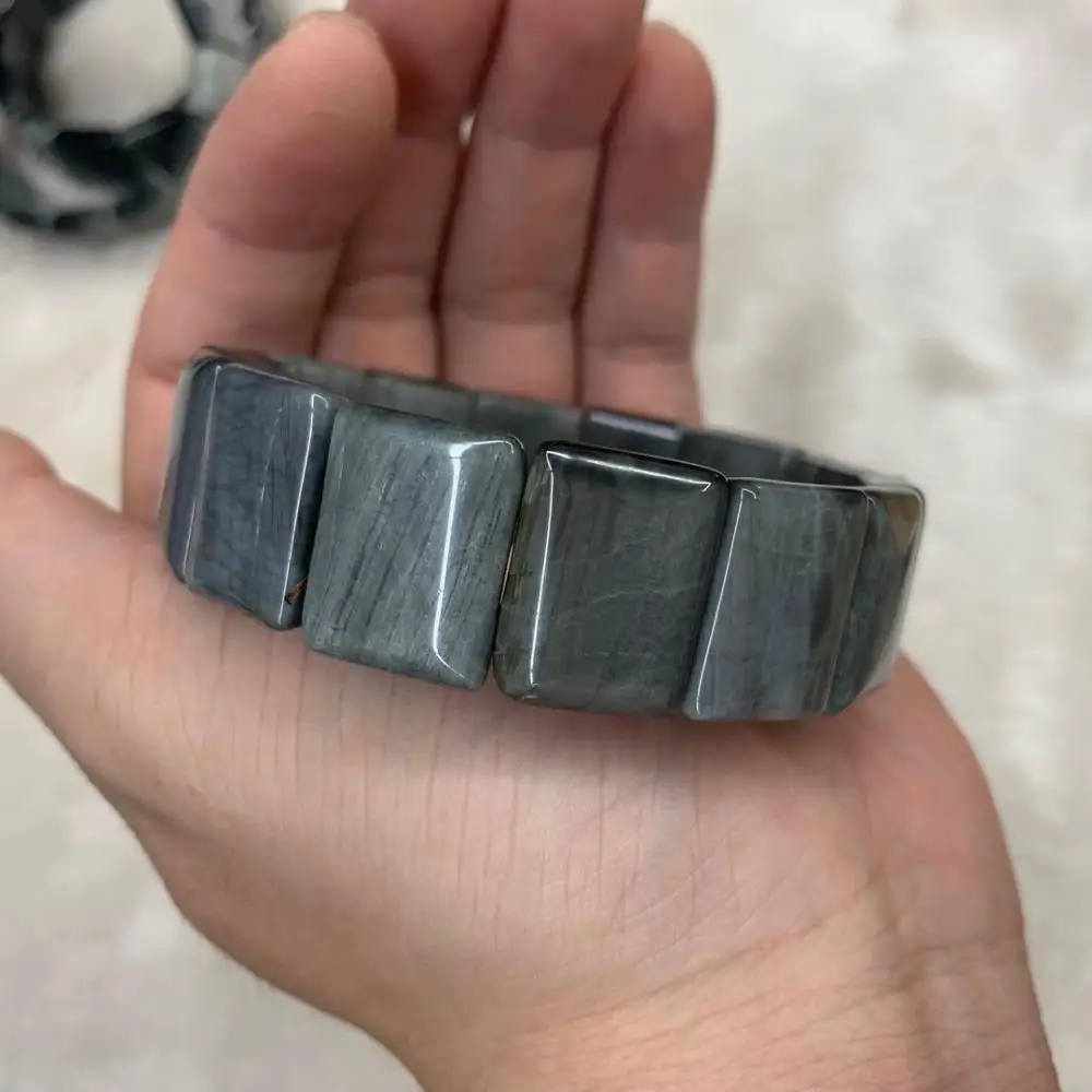 Натуральный ястреб глаз камень бусы браслет натуральный с драгоценным камнем DIY