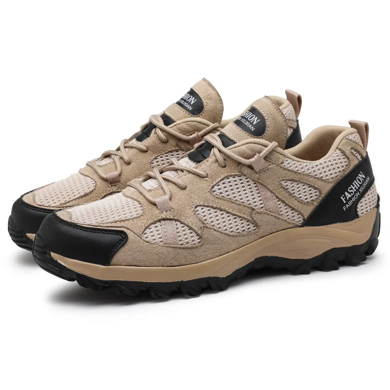 

2021 New Men's Outdoor Professional Hiking Shoes Non-Slip Wear-Resistant Casual Shoes Breathable Summer Men's Shoes Large Size