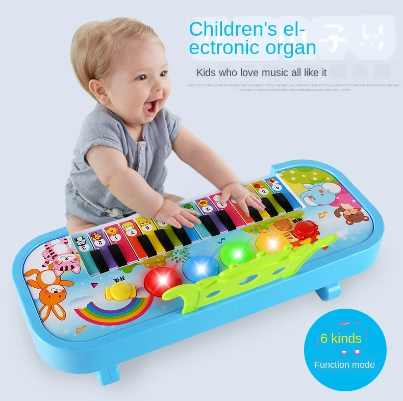 

Musical Instrument Toy Baby Kids Animal Farm Piano Developmental Educational Toys For Children Gift Infants Electronic Keyboard