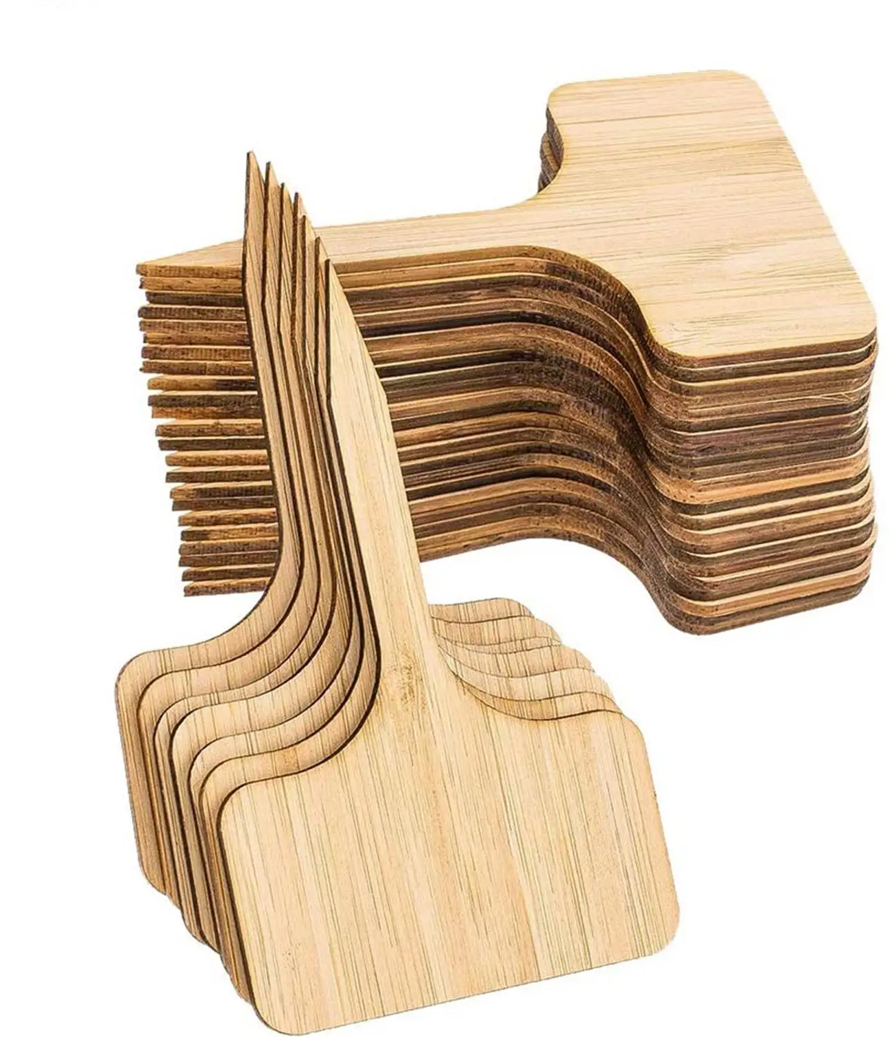 Бамбуковые этикетки для растений экологически чистые 6 типов деревянных бирок