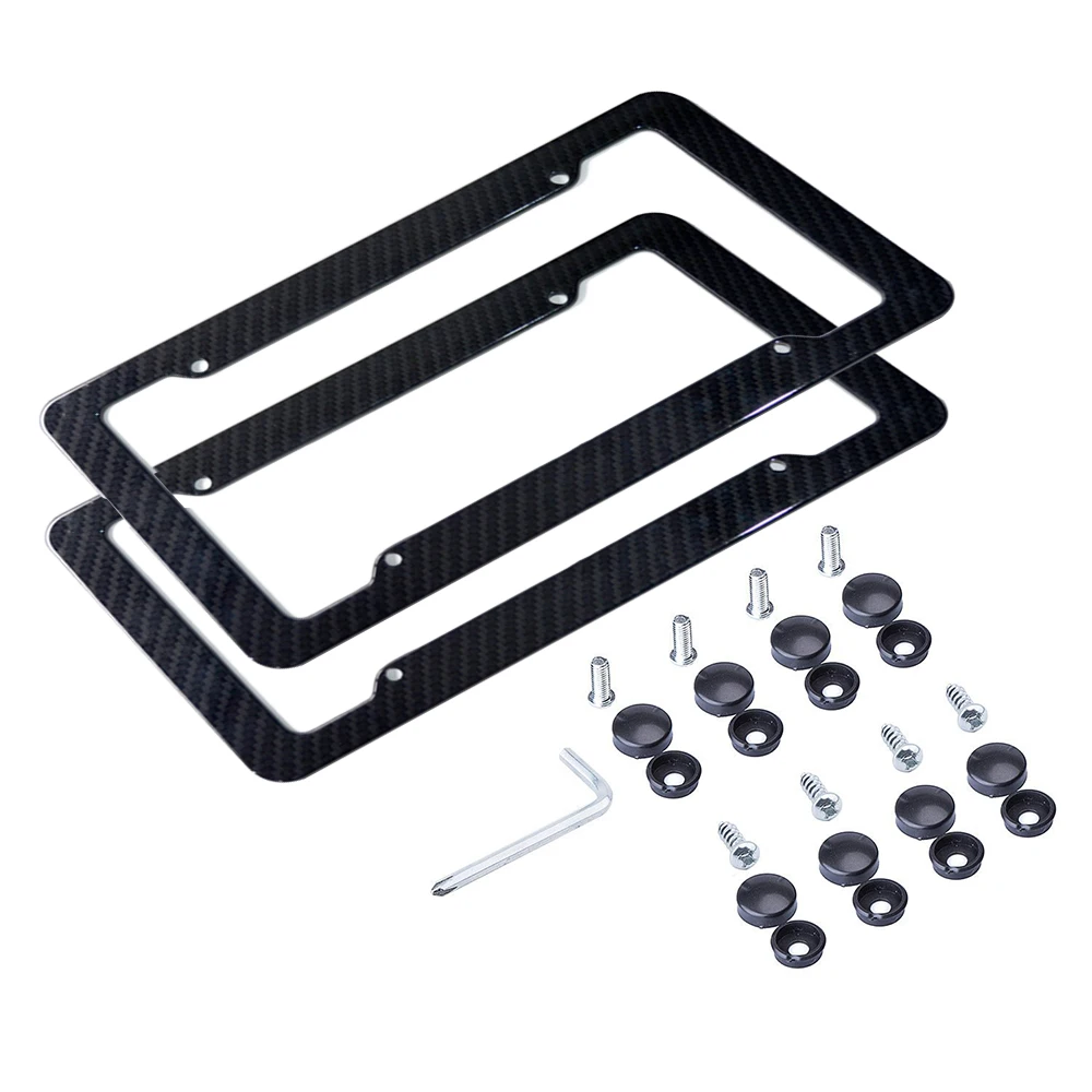 Автомобильный номерной знак Универсальный американский Противоугонный рамка