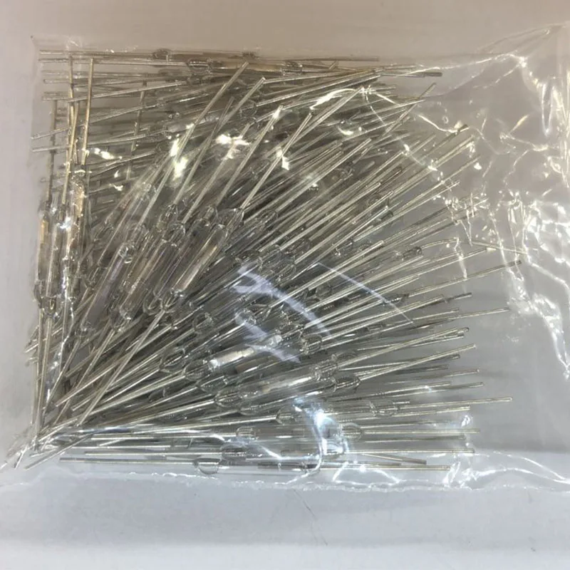 

50pcs/lot Y213 Dry Reed Pipe Control Switch 2*14 mm Normally Open Magnetic NEW ORIGINAL