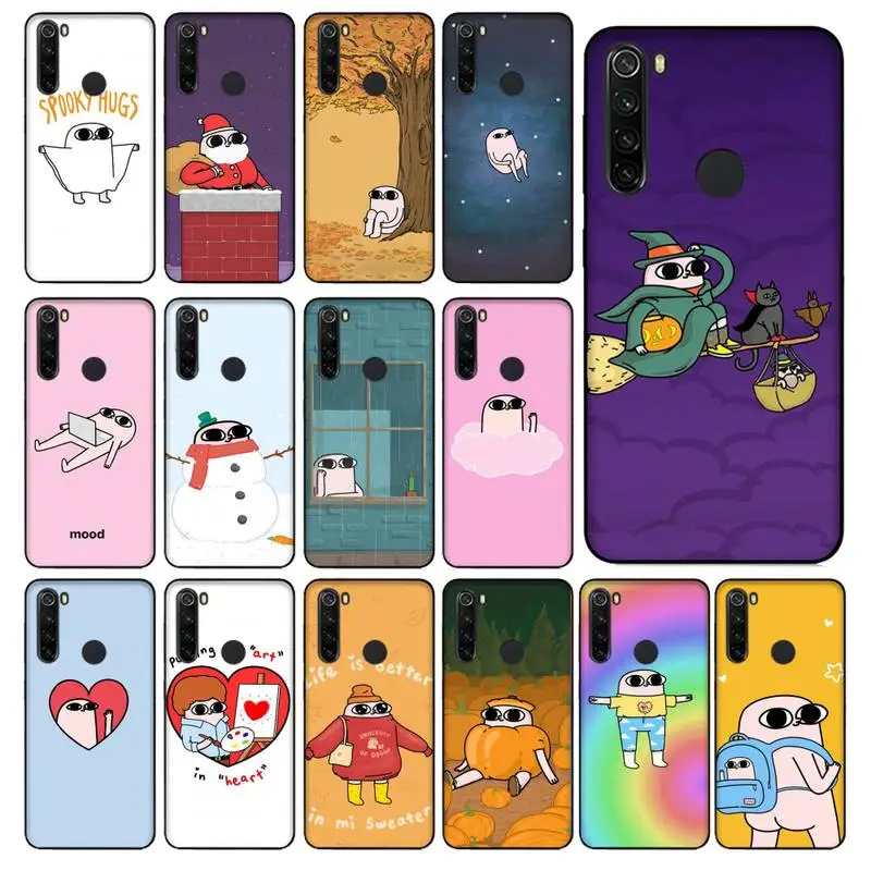 

YNDFCNB Pink big eyes Ketnipz Phone Case for Xiaomi Redmi 5 5Plus 6 6A 4X 7 8 Note 5 5A 7 8 8Pro