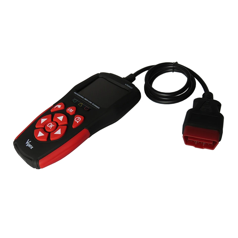 Vgate VR800 OBDII считыватели кодов ошибок OBD2 автоматический сканер ошибок двигателя стирать/сбросить сканер неисправностей устройство диагностики автомобиля 10 шт.