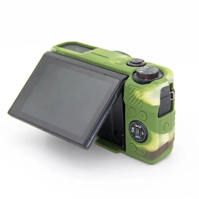 Симпатичный силиконовый чехол для видеокамеры Canon G7XII G7X mark 2 G7X II G7X III G7X3 G7X Mark 3 резиновый чехол для камеры
