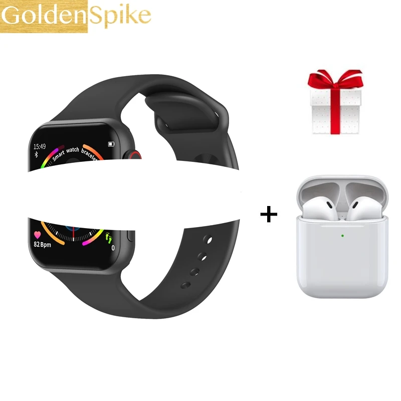 F10 Bluetooth умные часы ЭКГ монитор сердечного ритма iwo 8 lite Smartwatch для Android Apple xiaomi band 4 PK